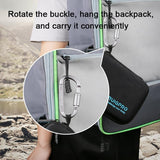 Portable Shockproof Waterproof Case for Dji Action - 33.5cm x 22.7cm x 6.3cm - Top-Down View