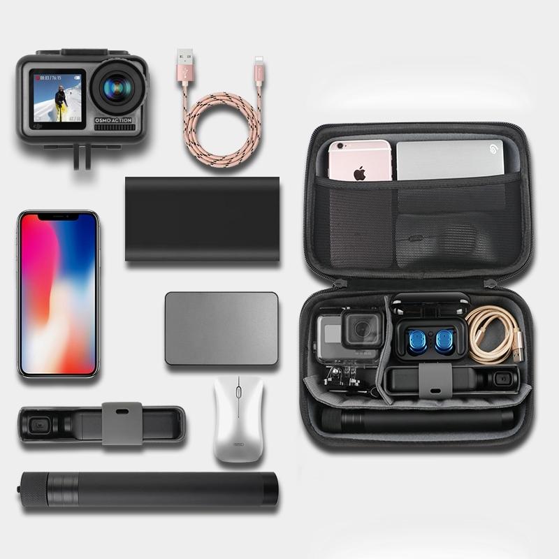 Portable Shockproof Waterproof Case for Dji Action - 33.5cm x 22.7cm x 6.3cm