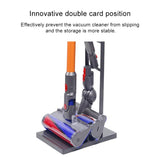 Wall-mounted Vacuum Cleaner Holder for Dyson V6 V7 V8 V10 - no Drilling Needed - Close-Up Angle
