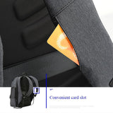 Large Capacity Waterproof Business Shoulder Bag With Usb Port - 37X21X47.5Cm In Black - Extra Image