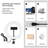 7.9 Rgbw Led Ring Light with Dual Colour Temperature and Phone Clamp - Extra Image