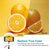 7.9 Rgbw Led Ring Light with Dual Colour Temperature and Phone Clamp - Extra Image