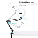 10.2 Ring Light with Usb 3 Modes Dual Colour Phone Clamp - Extra Image