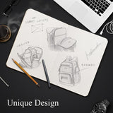 Large Capacity Multi-layer Laptop Backpack with Breathable Design - 15.6 Inch Black - 35x20x43cm - Close-Up Angle
