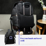 Large Capacity Multi-layer Laptop Backpack with Breathable Design - 15.6 Inch Black - 35x20x43cm - Extra Image