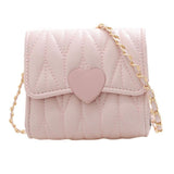 Princess Crossbody Bag For Kids - White - Close-Up Angle