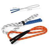 Golf Power Rope Swing for Rhythmic Training - Indoor / Outdoor Exerciser - Orange Black - Rear View