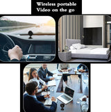 Small Wireless Security Camera With Night Vision - 1080P 5Ghz Remote - Matte Black - Extra Image