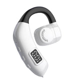 Wireless Earbuds with Digital Display and Stereo Sound - White - Extra Image
