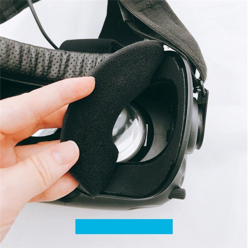2-pack Leather Eye Masks for Htc Vive Vr Headset - Thin 1.5Cm
