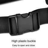 Waterproof Men Crossbody Waist Pack Gray
