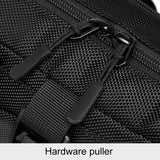 Waterproof Men Crossbody Waist Pack Gray