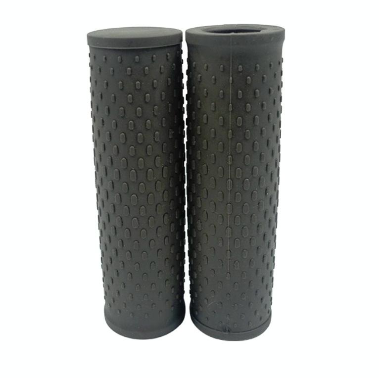 Non-slip Silicone Car Handles for Xiaomi Electric Scooter - Pair - Light Grey