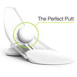2-pack Indoor / Outdoor Golf Putting Trainer - Red - 45-Degree Angle