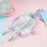 Teen Unicorn Backpack - Colourful for Travel - Colour - Low Angle