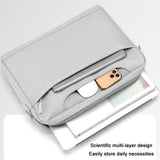 Portable Gaming Laptop Shoulder Bag - Crossbody Air Bag - Black - Rear View