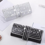 Black Shoulder Bag For Ladies Elegant Hand Messenger - Black - 45-Degree Angle