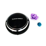 Intelligent 2-in-1 Rechargeable Floor Sweeping Robot Vacuum - White - Front View