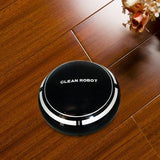 Intelligent 2-in-1 Rechargeable Floor Sweeping Robot Vacuum - White - Close-Up Angle