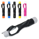 Universal Golf Grip Corrector for Beginners - Training Exerciser - Grey - Side View