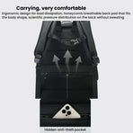 Large Capacity Business Shoulder Bag For Men - Blue