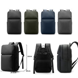 Large Capacity Business Shoulder Bag For Men - Blue