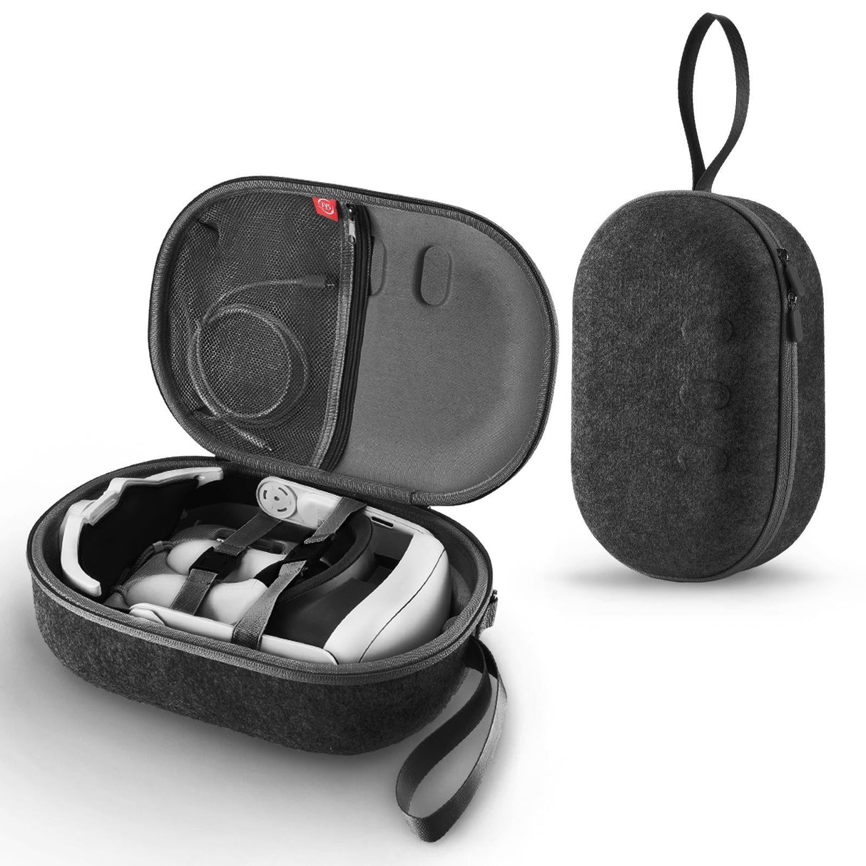 Protective Vr Storage Bag for Apple Vision Pro / Meta Quest 3 Glasses - Grey
