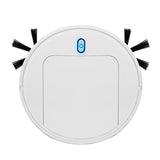 Smart Mini Sweeping Robot - Automatic Home Cleaning - Black - Side View