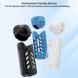 Silicone Shockproof Case and Lens Cover for Insta360 X4 by Sunnylife - Blue - Lens Cover