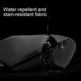 Men Casual Sports Chest Bag Lightweight Shoulder Bag - Elite Black 7786 - Close-Up Angle