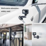 Universal Action Camera Mount for Gopro and Insta360 - 155g - Paste - Close-Up Angle