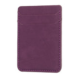 Frosted Card Bag Sticker For Mobile Phones - Pink