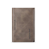 Rfid Card Bag Magsafe Compatible - Brown - Low Angle
