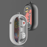 Wireless Anc Bluetooth Gaming Earbuds with Active Noise Reduction - White - Side View