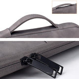 13.3 Inch Sheepskin Notebook Inner Bag - Natural - Pink - Low Angle