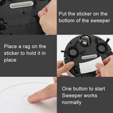 Smart Usb Charging Robot Vacuum for Family Cleaning - White - Extra Image