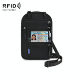 Rfid Passport & Certificate Protection Cover - Light Grey - Close-Up Angle