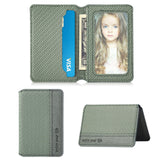 Universal Phone Card Holder With Bracket Multifunctional - Blue