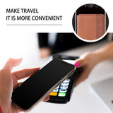 Universal Phone Card Holder With Bracket Multifunctional - Blue - Low Angle