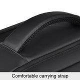 Large Capacity Expandable Business Backpack - Gray - Close-Up Angle