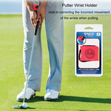 Improve Golf Posture with Putter Wrist Fixer Set - Blue - Extra Image