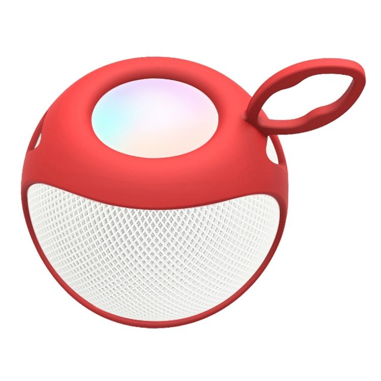 Soft Silicone Protective Cover for Apple Homepod Mini Speaker - Red