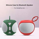 Soft Silicone Protective Cover for Apple Homepod Mini Speaker - Red