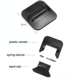 Foldable Laptop Stand - Portable and Compact - Black - Top-Down View