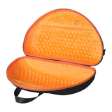 Outdoor Portable Speaker Protection Bag for Harman Kardon Go & Play3 - Black Orange - 45-Degree Angle