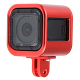 Aluminum Protective Cage for Gopro Session Cameras - Black - Side View