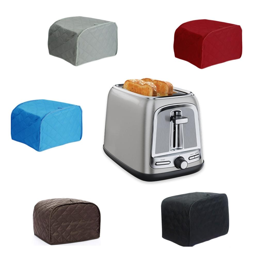 Small Home Bread Maker Dust Cover - Polyester Material - Dark Brown