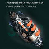 Compact Muscle Massage Gun For Relaxation - Silver Gray - 45-Degree Angle