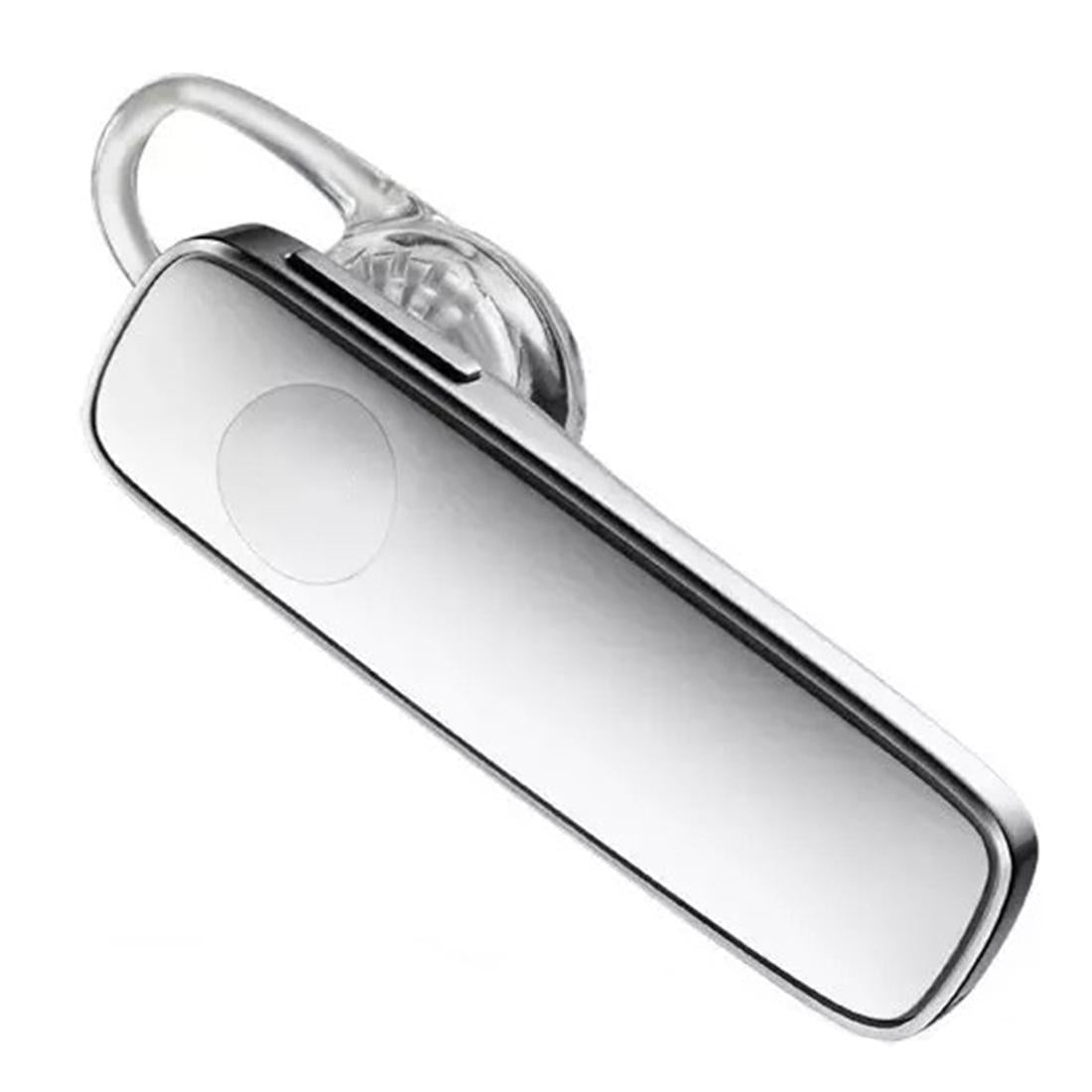 Wireless Bluetooth Earphone - M165 Car Ear Hanging Type - White