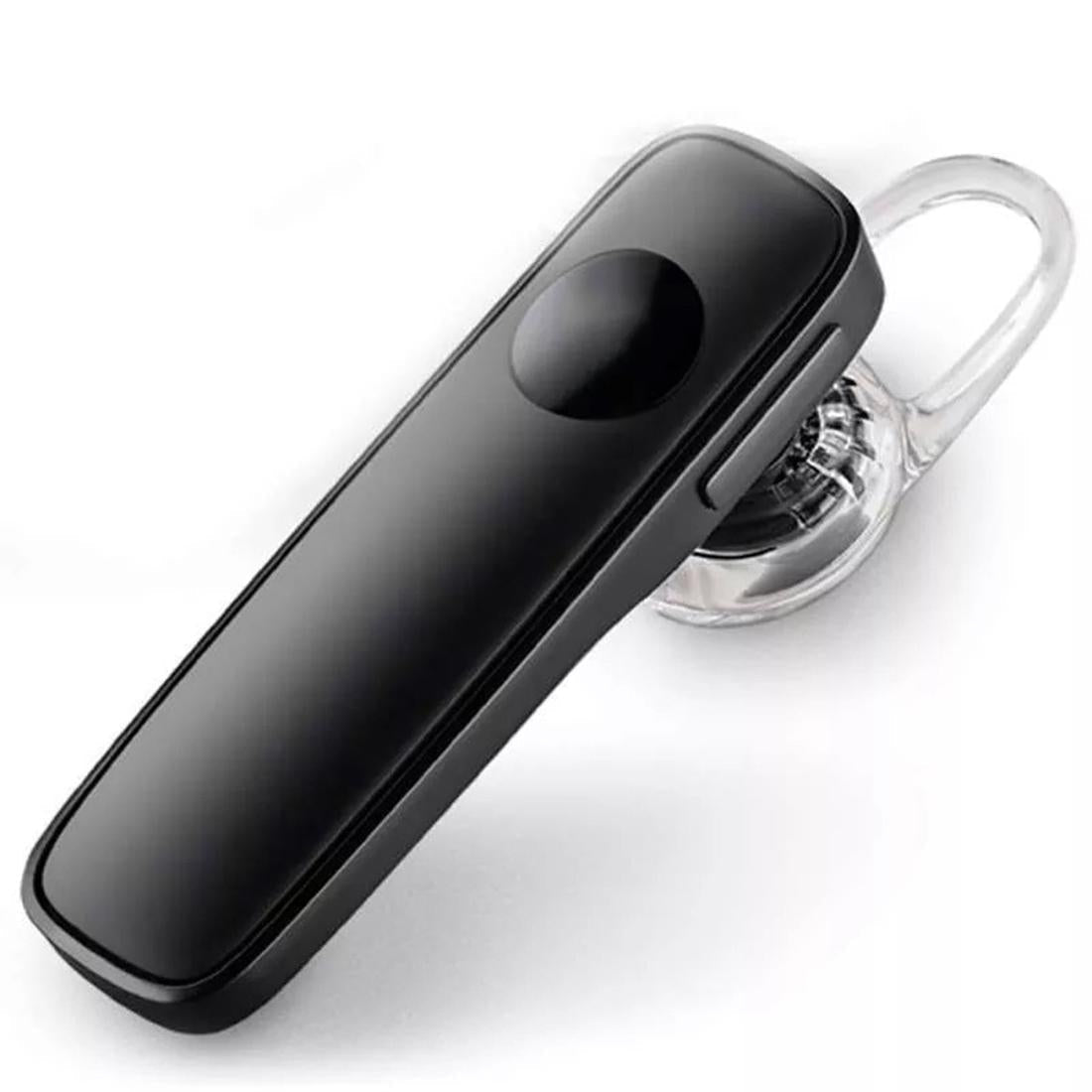 Wireless Bluetooth Earphone - M165 Car Ear Hanging Type - White